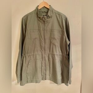 NWT- Gap Women’s Olive green military Utility Jacket Coat XL